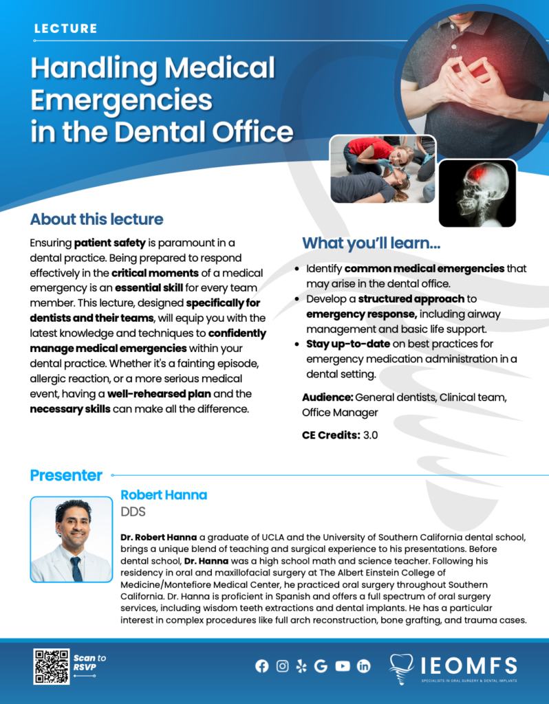 Medical Emergencies in the Dental Office GlendoraHanna 1